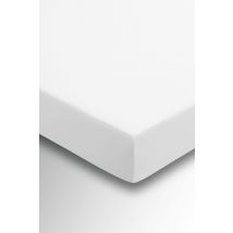 Helena Springfield 'Plain Dye' Polycotton Fitted Sheet Extra Deep in White | Size: Super King Fitted