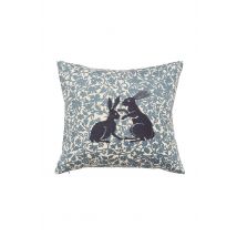 Morris & Co 'Kennet' Cotton Cushion in Indigo | Size: 45cm x 45cm