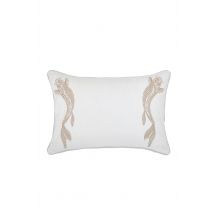 Sanderson 'Lotus Leaf' Cushion 60X40cm in Ivory