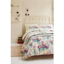 Sanderson 'Sweet Williams' Cotton Duvet Cover Set | Size: Double