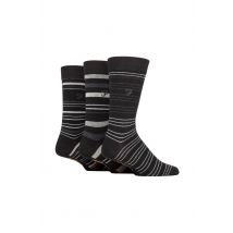 Men Mens 3 Pair Farah Argyle, Patterned and Striped Cotton Socks | Size: 6-11