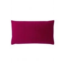 Paoletti Sunningdale Soft Velvet Cushion in Cerise | Size: 30cm x 50cm