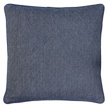 Paoletti Blenheim Geometric Cushion in Navy | Size: 45cm x 45cm