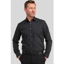 Double TWO Men Black Tall Fit Long Sleeved Shirt | Size: 16 in