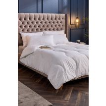 Snuggledown Retreat Indulgent Cotton 10.5 Tog All year Round Duvet in White | Size: Double