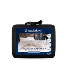 Snuggledown Retreat Hungarian Goose Down 10.5 All Year Round Tog Duvet in White | Size: Single