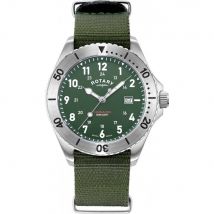 Rotary Men GS05475-56 Commando 40mm Quartz Watch in Green