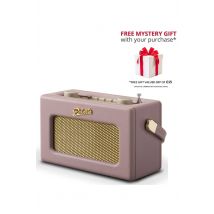 Roberts Revival Uno BT Retro DAB+ Portable Radio with Bluetooth in Pink