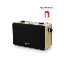 Roberts STREAM95I Comprehensive Streaming Services Voice Assistant, Smart Speaker in Light Brown