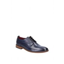 Base London Men Script Washed Shoe in Navy | Size: 12