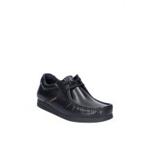 Base London Men Event Waxy Shoe in Black | Size: 12