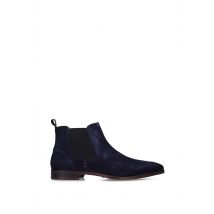 KG Kurt Geiger Men 'Pax' Suede Boots in Navy | Size: 11