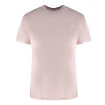 Burberry Men Monotone Logo Alabaster Pink T-Shirt | Size: Medium