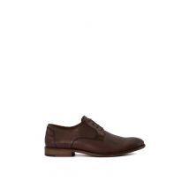 Dune London Men 'Billiard' Leather Casual Shoes in Brown | Size: 10