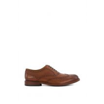 Dune London Men 'Solihull' Leather Lace Up Shoes in Tan | Size: 9