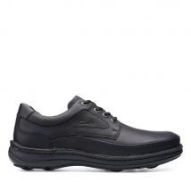 Clarks Men Nature Three Black Leather Derby Shoes | Size: 9.5-Standard Fit