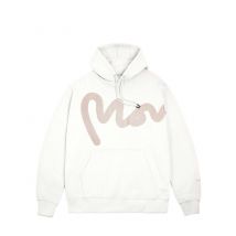 Money Men Shadow Node Hood in White | Size: X-Small