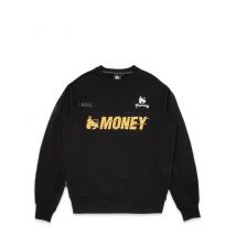Money Men Speed Crew Sweat in Black | Size: Medium