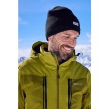 Mountain Warehouse Men Thinsulate Warm Knitted Winter Hat Snowboarding Sports in Black | Size: M/L
