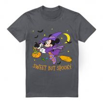 Minnie Mouse Spooky Witch T-Shirt Charcoal | Size: Medium