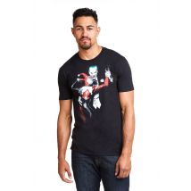 The Joker Men Joker & Harley Cotton Mens T-Shirt Black | Size: 2X-large