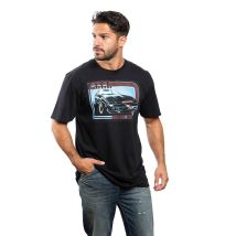 Men Knight Rider Knight Rider Kitt Cotton Mens T-Shirt Black | Size: Medium