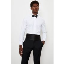 Burton Men Black Bow Tie And Cummerbund Set