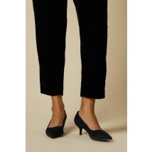 Womens Dove Kitten Heel Court Shoes