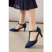 Womens Good For The Sole: Wide Fit Emma Pointed Open Court Shoes