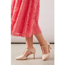 Womens Good For The Sole: Wide Fit Emma Pointed Open Court Shoes