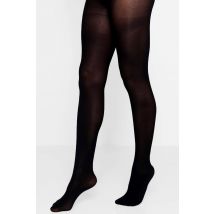 Boohoo Soft Touch Luxury 40 Denier Tights In Black