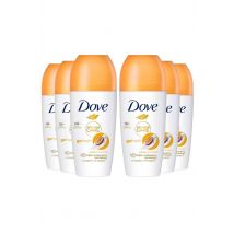 Dove Roll On Women's 'Antiperspirant' Passion Fruit 72H, 6x 50ml in White