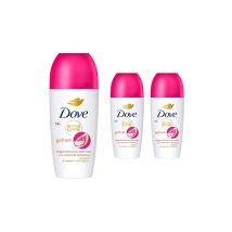 Dove Advanced Care Go Fresh Women's 'Roll On' with 72H Protection 50ml, 3 Pack in White