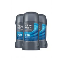 Dove Advanced 'Antiperspirant Deodorant' Stick Clean Comfort 50ml, 3 Pack in White