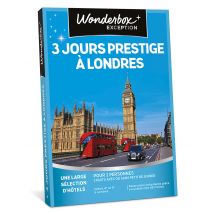 Wonderbox 3 jours prestige à Londres - Idée cadeau Hôtels 4* et 5* à Londres, réservation immédiate en ligne