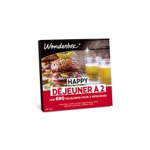 Wonderbox Happy déjeuner à 2 - Idée cadeau Pour 2 personnes