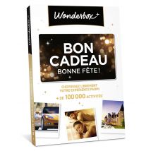 Wonderbox Bon Cadeau Bonne Fête ! - Idée cadeau Un large choix d’activités de 30 à 500€ Un cadeau pour célébrer un bel événement !