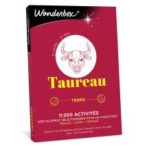 Wonderbox Astrologie - Taureau - Idée cadeau 1 activité au choix pour le signe du Taureau : restaurant, sport ou bien-être Pour 1 ou 2 personnes 11 