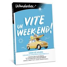 Wonderbox Vite... un week-end! - Idée cadeau 1 ou 2 nuit(s) avec ou sans petit déjeuner, avec ou sans dîner, avec ou sans activité Pour 2 personnes (