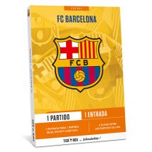 Wonderbox FC Barcelona - 1 entrada - Cofre y Caja Regalo Estancia y fin de semana - Ideas de regalos originales Para 1 persona