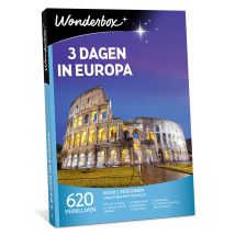 Wonderbox 3 dagen in Europa - Geschenkideeën voor 2 personen - 620 fijne verblijfsadressen verspreid in Europa