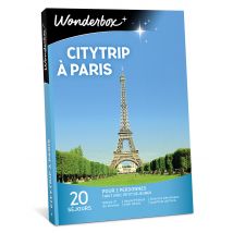 Wonderbox Citytrip à Paris - Coffret Cadeau Séjour & week-end - Idée cadeau pour 2 personnes