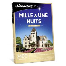 Wonderbox Mille & Une Nuits d'Évasion - Coffret Cadeau Séjour & week-end - Idée cadeau pour 2 personnes