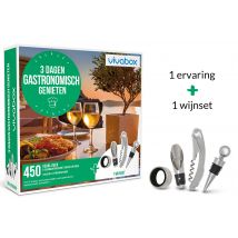 Vivabox 3 dagen gastronomisch genieten - Geschenkideeën voor 2 personen - 450 3* en 4* hotels en exclusieve B&B's in binnen- en buitenland