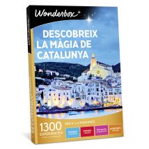 Wonderbox Descobreix la màgia de Catalunya - Cofre y Caja Regalo Belleza y bienestar - Ideas de regalos originales Para 1 o 2 personas