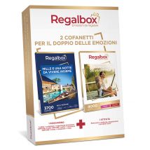 Wonderbox Mille e una notte da vivere insieme + Momenti da vivere in 2 - Cofanetti regalo 1 soggiorno + 1 attività Per 2 persone A scelta tra più di 