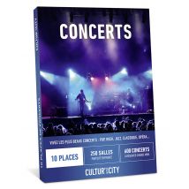 CITC by Wonderbox - Idée Cadeau - Concerts Premium - 10 Places - Opéra, Classique, Jazz, Pop, Rock...