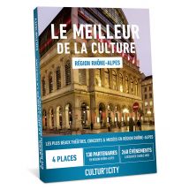 CITC by Wonderbox - Idée Cadeau - Le meilleur de la culture en région Rhône-Alpes - 4 Places - Séjour & week-end