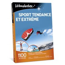 Wonderbox Sport tendance et extrême - Coffret Cadeau adventure Idée cadeau 1 expérience tendance et extrême pour 1 à 4 personnes 1 100 activités : ulm