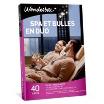 Wonderbox Spa et bulles en duo - Coffret Cadeau Beauté & bien-être - Idée cadeau pour 2 personnes